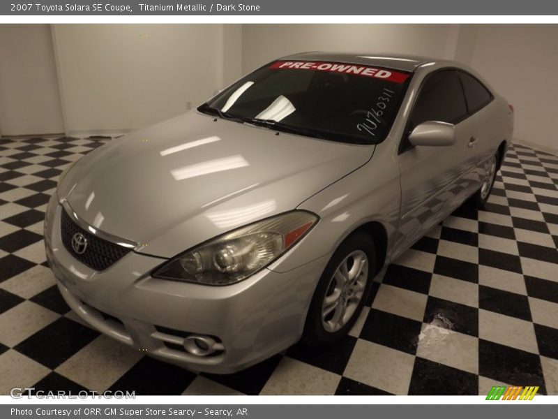 Titanium Metallic / Dark Stone 2007 Toyota Solara SE Coupe