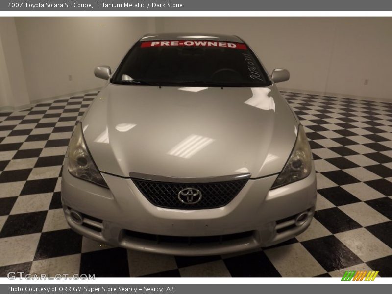 Titanium Metallic / Dark Stone 2007 Toyota Solara SE Coupe