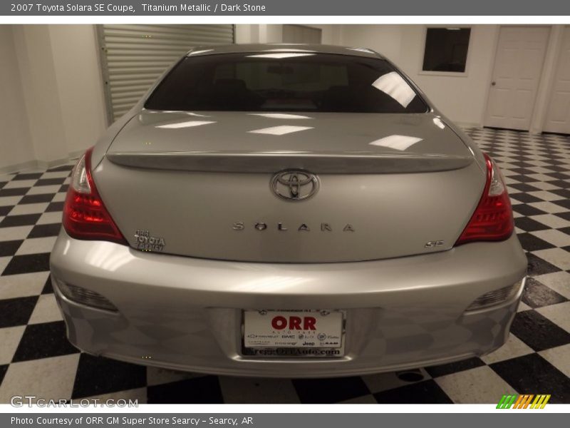 Titanium Metallic / Dark Stone 2007 Toyota Solara SE Coupe