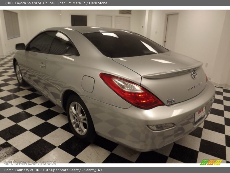 Titanium Metallic / Dark Stone 2007 Toyota Solara SE Coupe