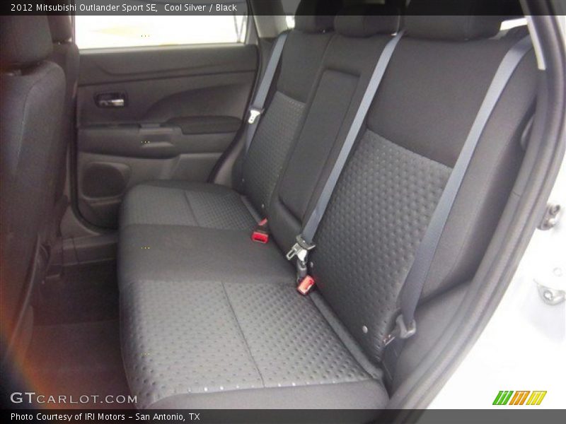 Cool Silver / Black 2012 Mitsubishi Outlander Sport SE