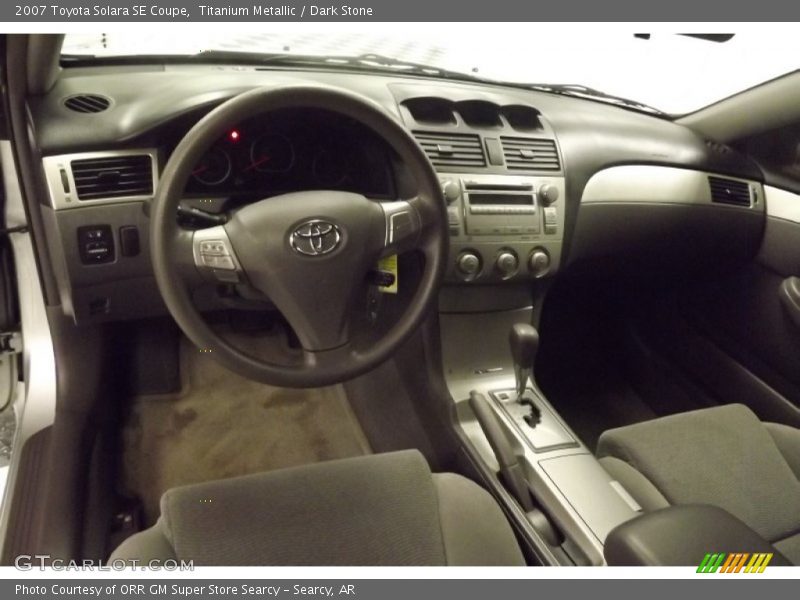 Titanium Metallic / Dark Stone 2007 Toyota Solara SE Coupe