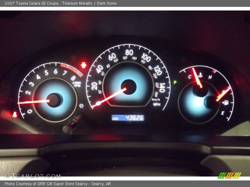 Titanium Metallic / Dark Stone 2007 Toyota Solara SE Coupe