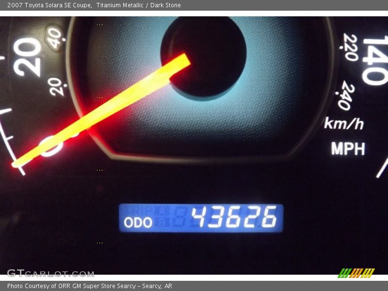 Titanium Metallic / Dark Stone 2007 Toyota Solara SE Coupe