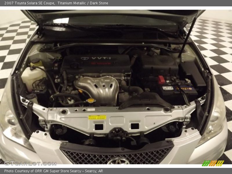 Titanium Metallic / Dark Stone 2007 Toyota Solara SE Coupe