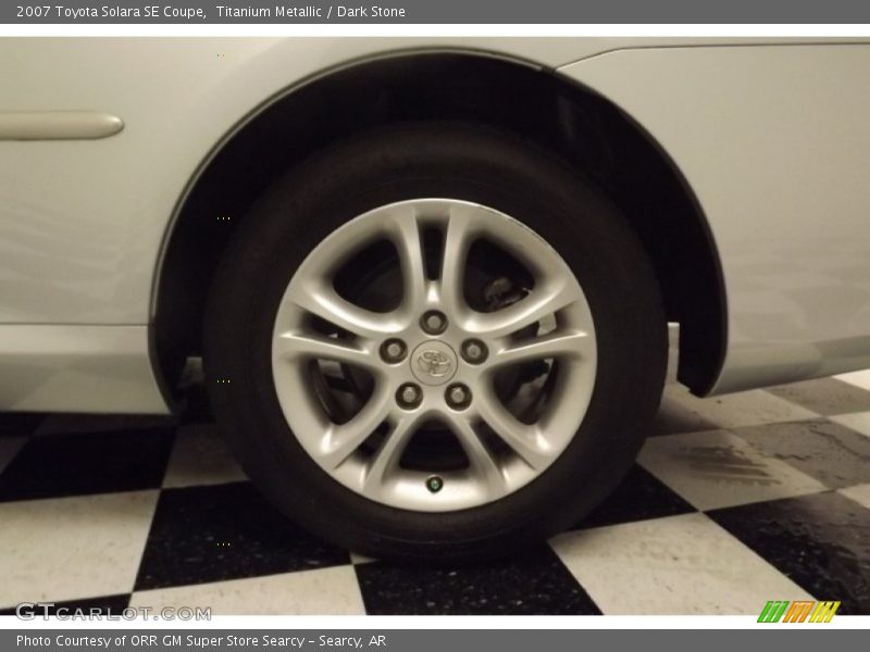 Titanium Metallic / Dark Stone 2007 Toyota Solara SE Coupe