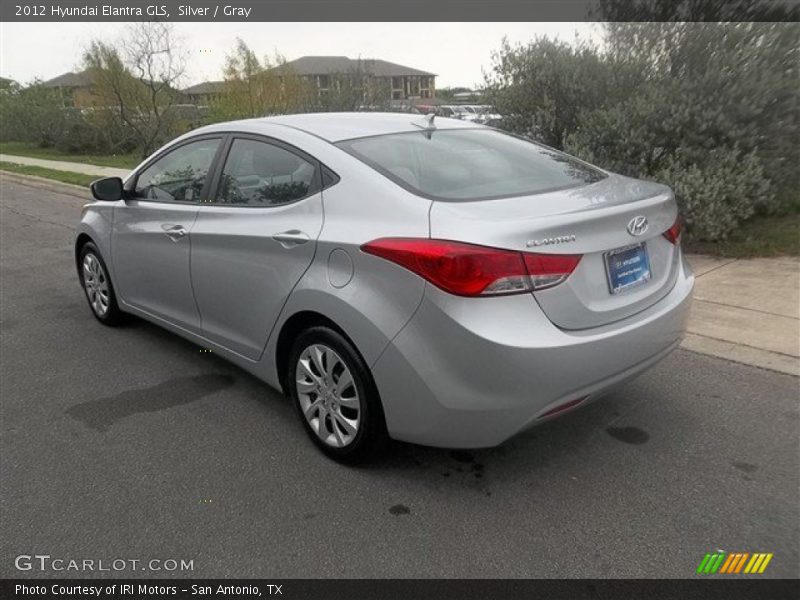 Silver / Gray 2012 Hyundai Elantra GLS