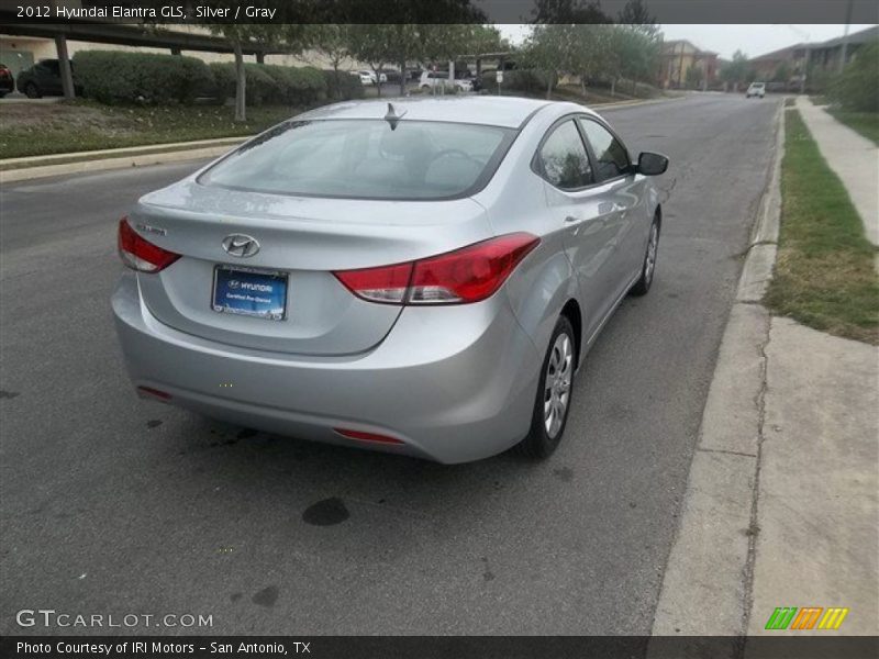 Silver / Gray 2012 Hyundai Elantra GLS