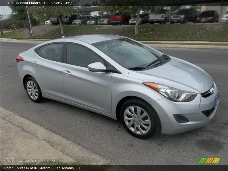 Silver / Gray 2012 Hyundai Elantra GLS