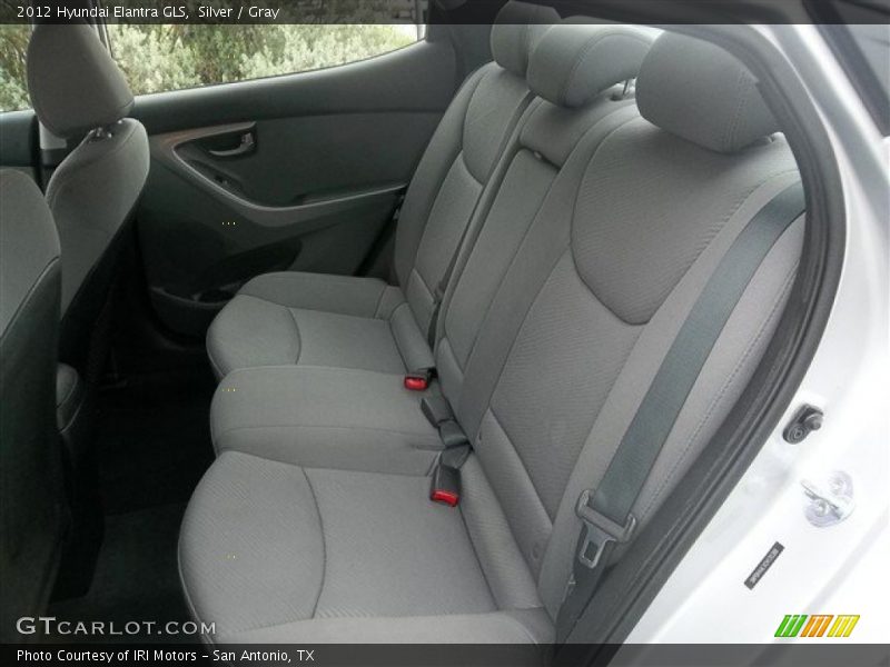 Silver / Gray 2012 Hyundai Elantra GLS
