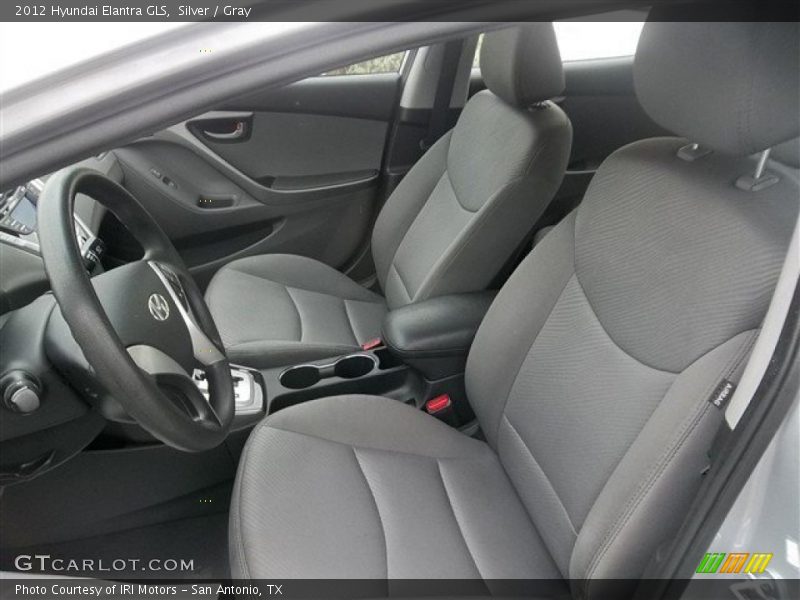 Silver / Gray 2012 Hyundai Elantra GLS