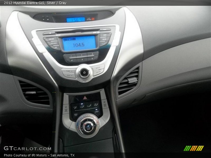 Silver / Gray 2012 Hyundai Elantra GLS