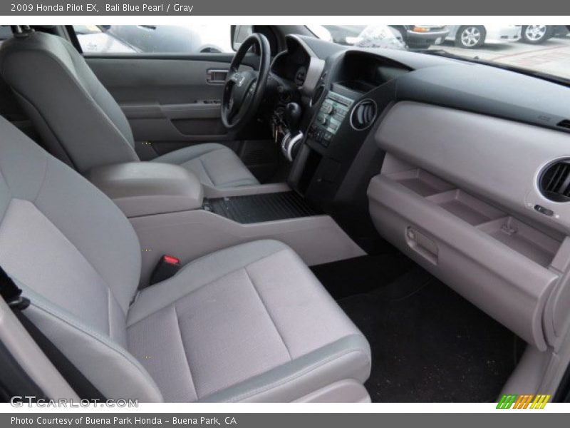 Bali Blue Pearl / Gray 2009 Honda Pilot EX