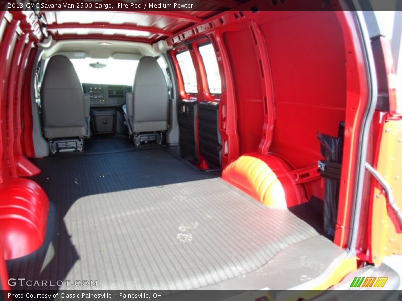 Fire Red / Medium Pewter 2013 GMC Savana Van 2500 Cargo