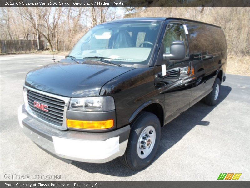 Onyx Black / Medium Pewter 2013 GMC Savana Van 2500 Cargo