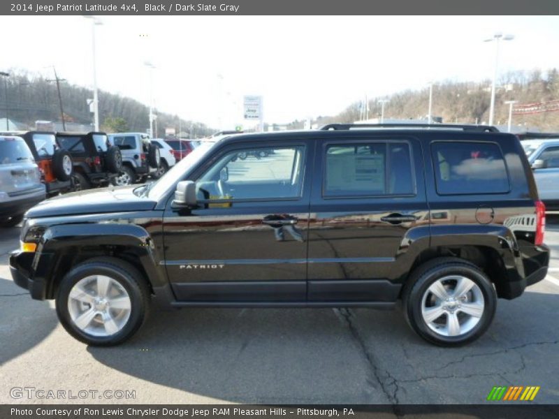 Black / Dark Slate Gray 2014 Jeep Patriot Latitude 4x4