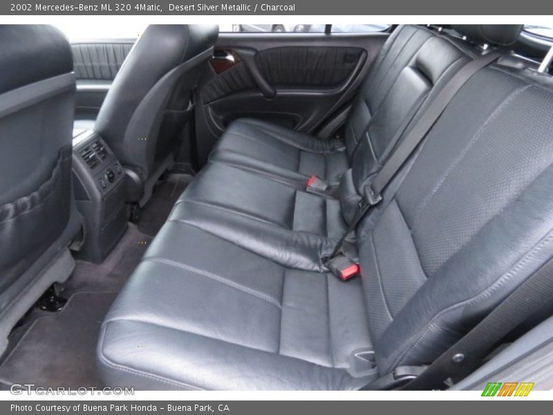 Desert Silver Metallic / Charcoal 2002 Mercedes-Benz ML 320 4Matic