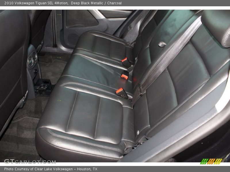 Deep Black Metallic / Charcoal 2010 Volkswagen Tiguan SEL 4Motion