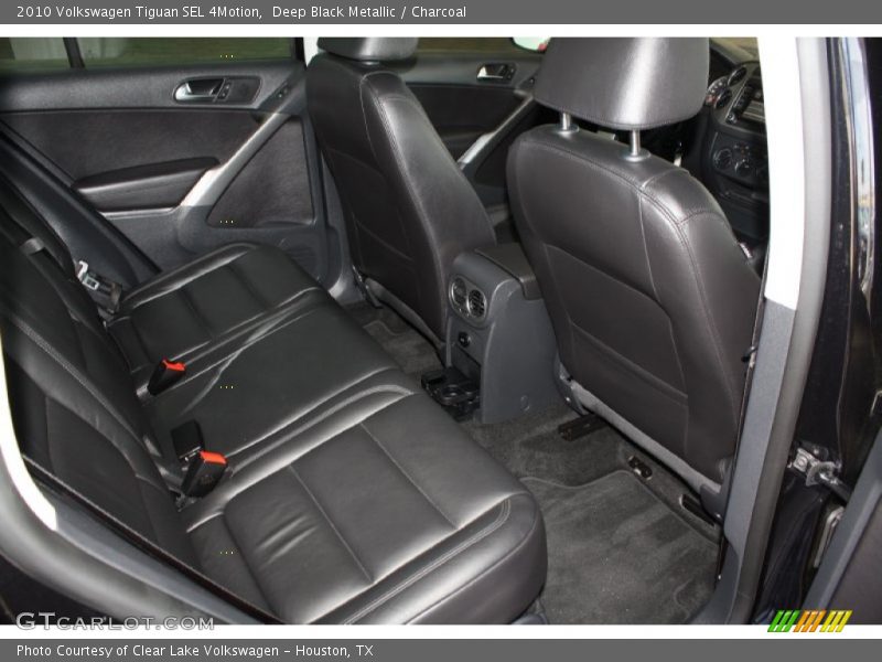 Deep Black Metallic / Charcoal 2010 Volkswagen Tiguan SEL 4Motion