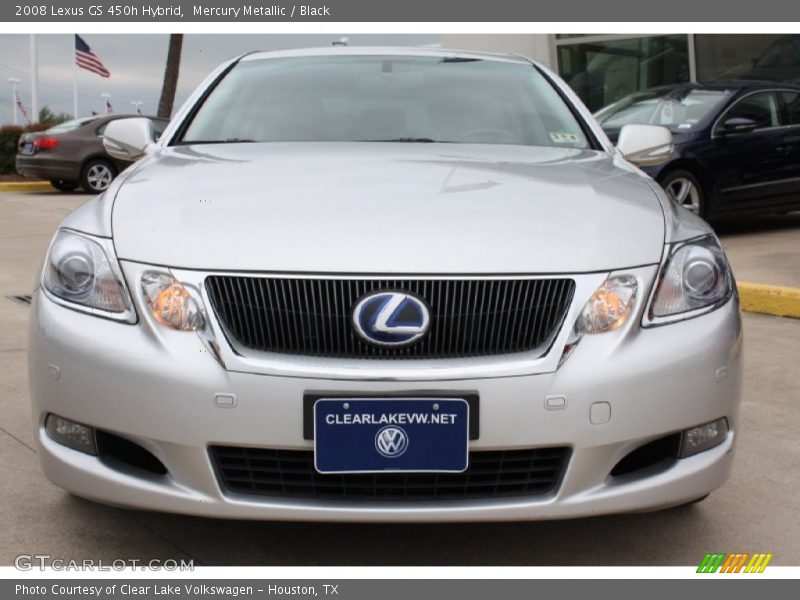 Mercury Metallic / Black 2008 Lexus GS 450h Hybrid