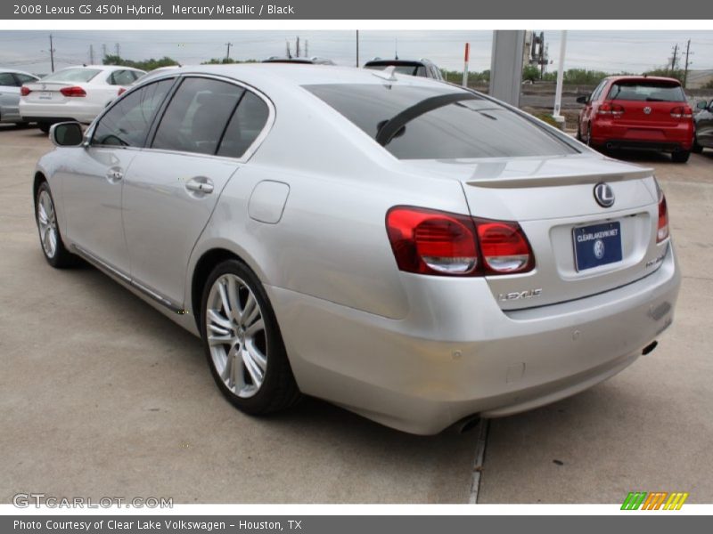 Mercury Metallic / Black 2008 Lexus GS 450h Hybrid