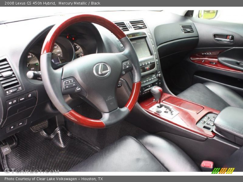  2008 GS 450h Hybrid Black Interior