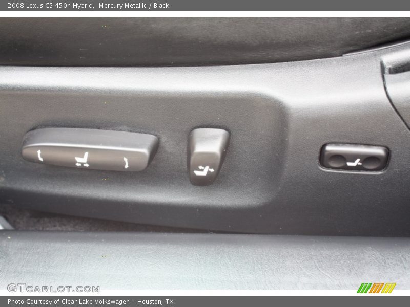 Mercury Metallic / Black 2008 Lexus GS 450h Hybrid