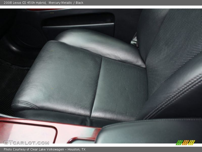Mercury Metallic / Black 2008 Lexus GS 450h Hybrid