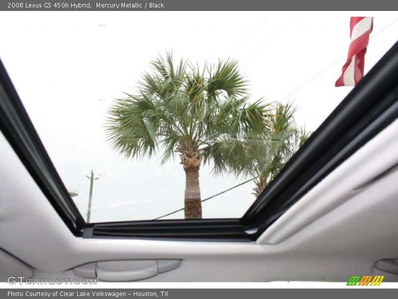 Mercury Metallic / Black 2008 Lexus GS 450h Hybrid