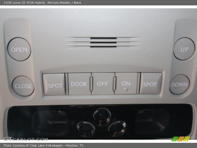 Mercury Metallic / Black 2008 Lexus GS 450h Hybrid