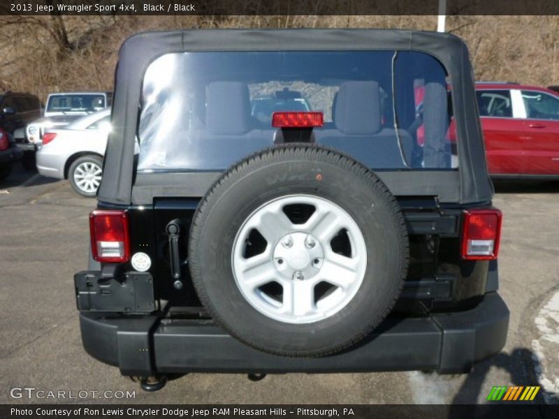 Black / Black 2013 Jeep Wrangler Sport 4x4