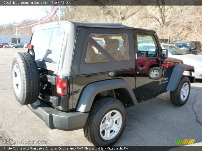 Black / Black 2013 Jeep Wrangler Sport 4x4
