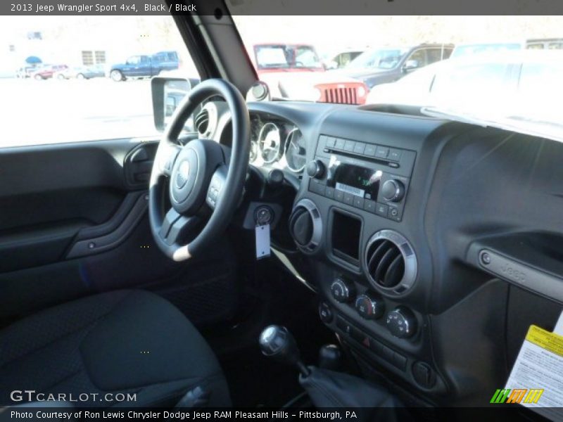 Black / Black 2013 Jeep Wrangler Sport 4x4