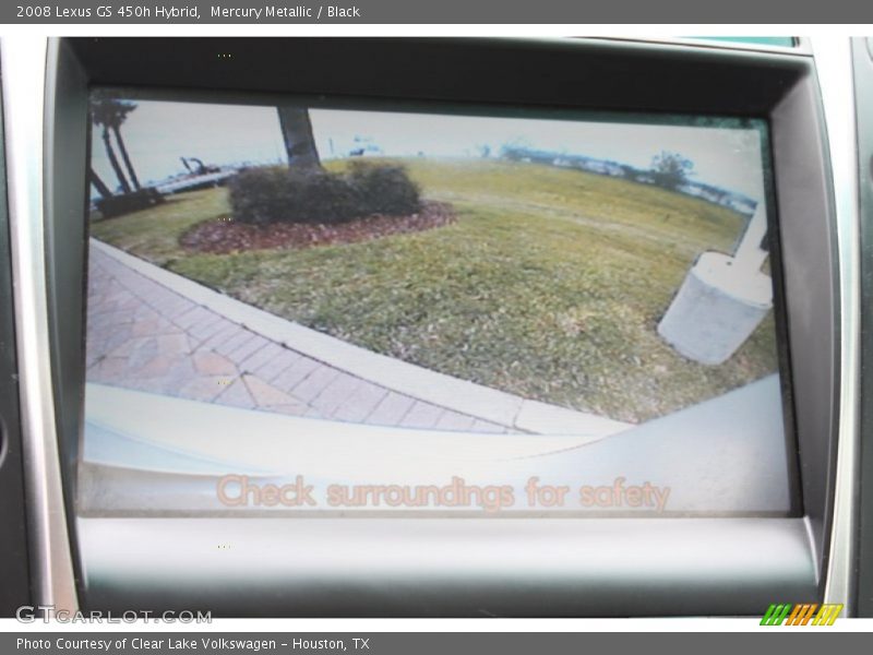 Mercury Metallic / Black 2008 Lexus GS 450h Hybrid