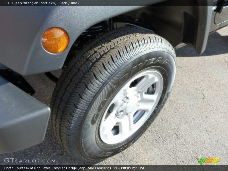 Black / Black 2013 Jeep Wrangler Sport 4x4