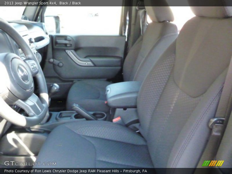 Black / Black 2013 Jeep Wrangler Sport 4x4