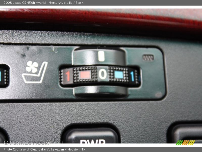 Mercury Metallic / Black 2008 Lexus GS 450h Hybrid
