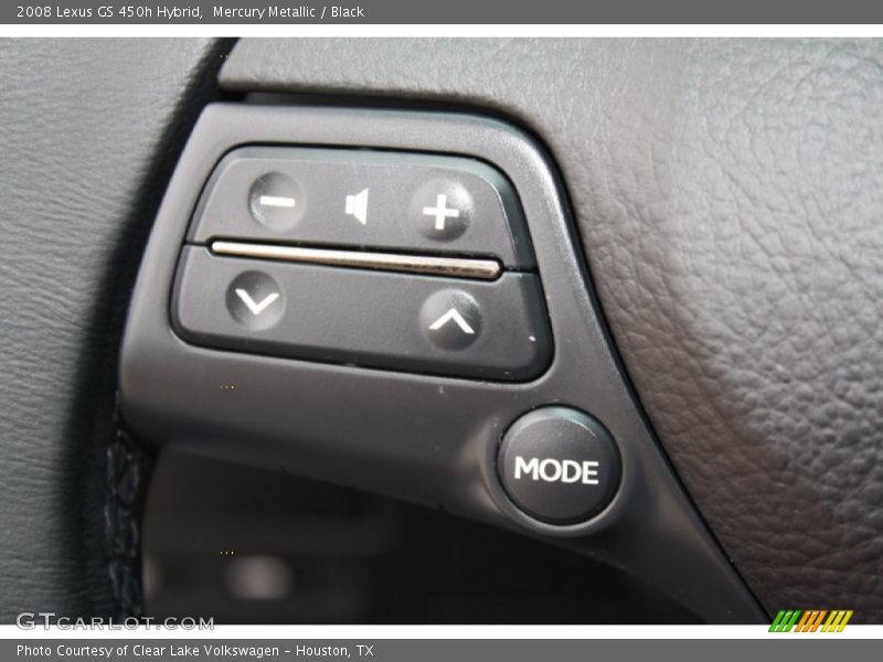 Mercury Metallic / Black 2008 Lexus GS 450h Hybrid