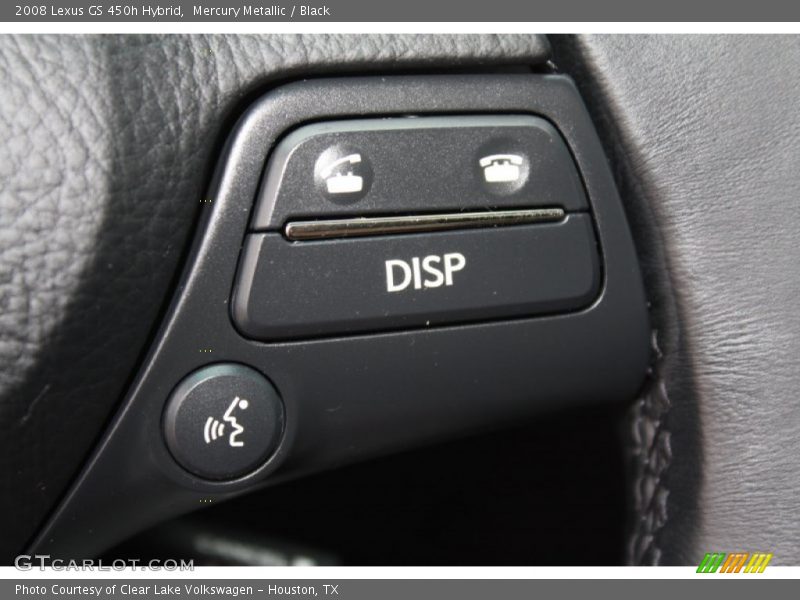 Mercury Metallic / Black 2008 Lexus GS 450h Hybrid