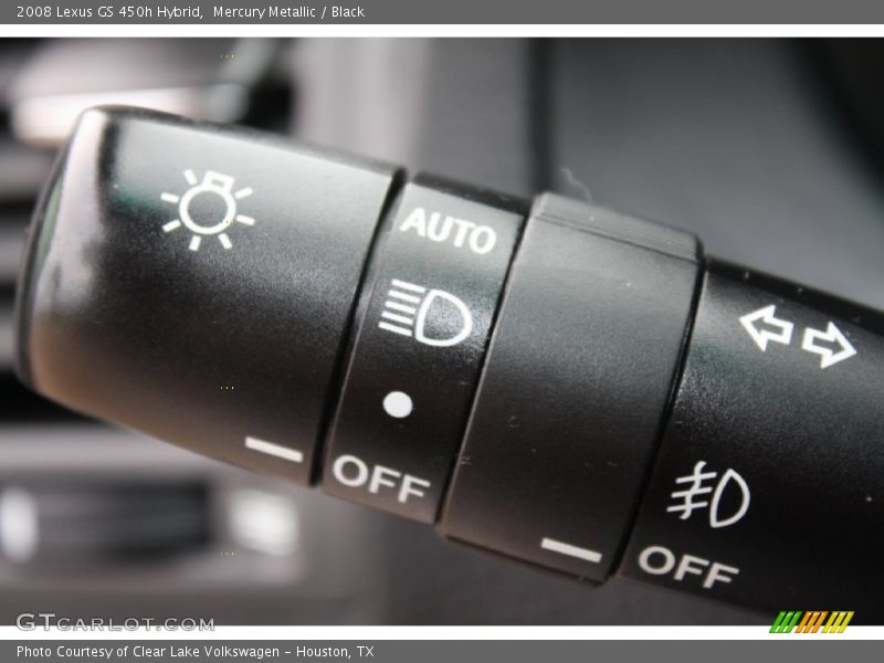 Mercury Metallic / Black 2008 Lexus GS 450h Hybrid