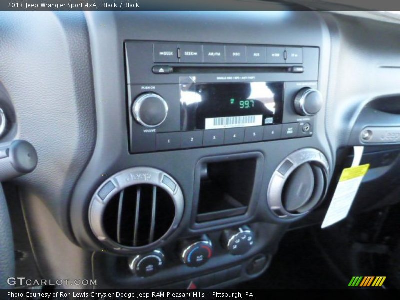 Black / Black 2013 Jeep Wrangler Sport 4x4