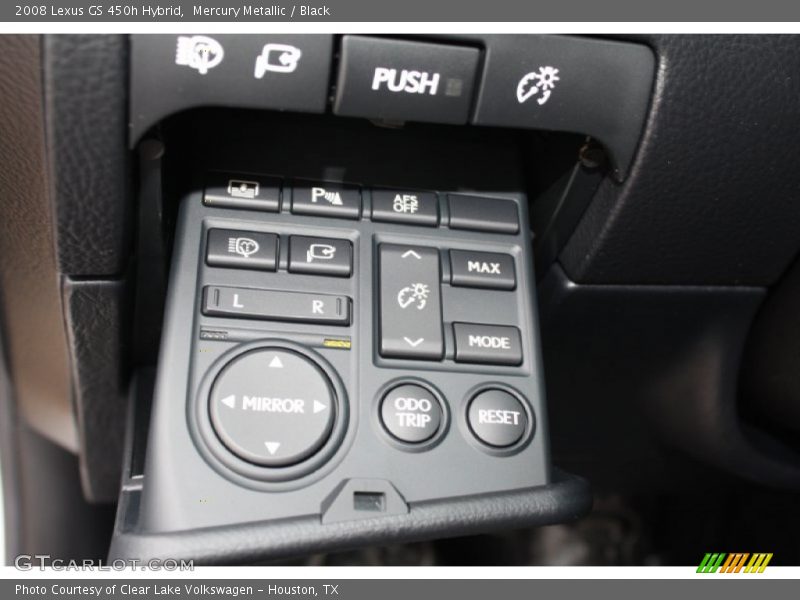 Mercury Metallic / Black 2008 Lexus GS 450h Hybrid