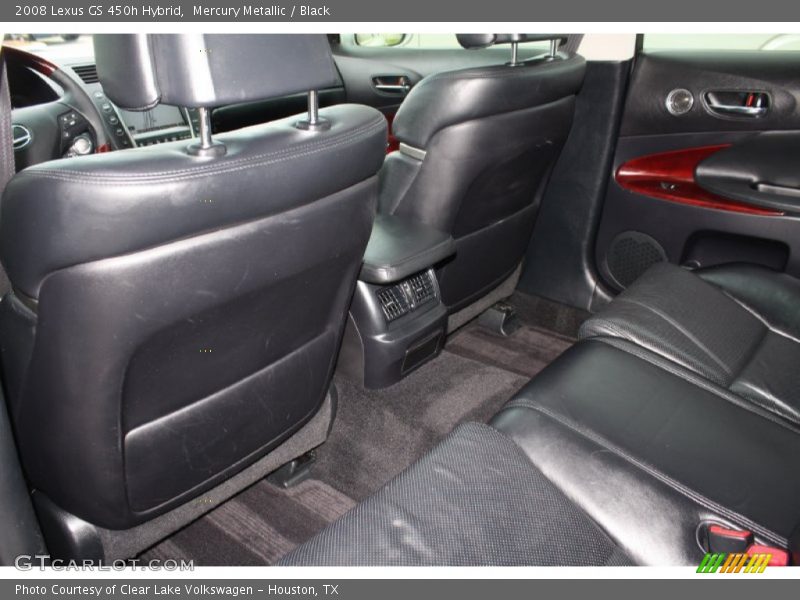 Mercury Metallic / Black 2008 Lexus GS 450h Hybrid