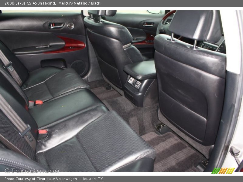 Mercury Metallic / Black 2008 Lexus GS 450h Hybrid