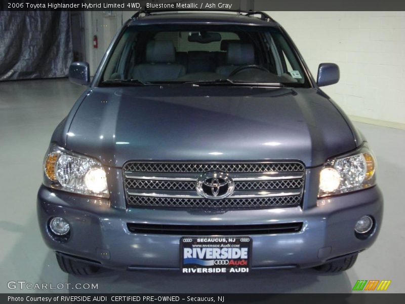 Bluestone Metallic / Ash Gray 2006 Toyota Highlander Hybrid Limited 4WD