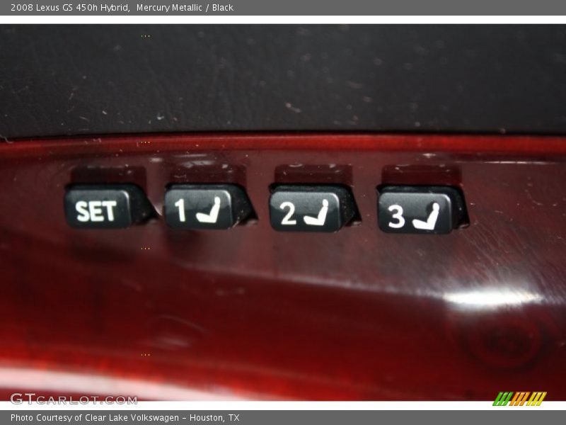 Mercury Metallic / Black 2008 Lexus GS 450h Hybrid