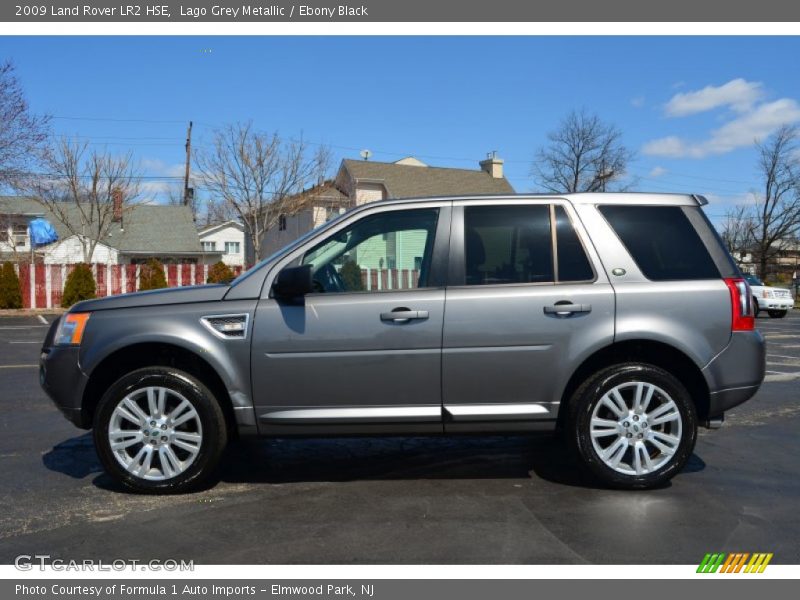 Lago Grey Metallic / Ebony Black 2009 Land Rover LR2 HSE