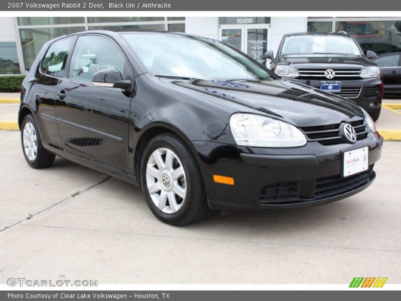 Black Uni / Anthracite 2007 Volkswagen Rabbit 2 Door