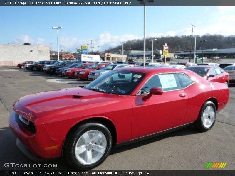 Redline 3-Coat Pearl / Dark Slate Gray 2013 Dodge Challenger SXT Plus