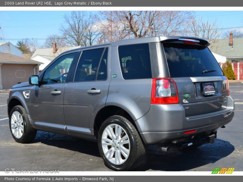 Lago Grey Metallic / Ebony Black 2009 Land Rover LR2 HSE